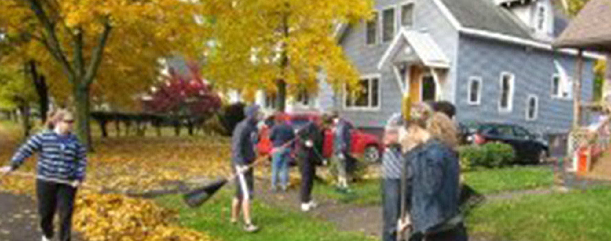 Oneida County Office for the Aging Intergenerational Fall Cleanup
