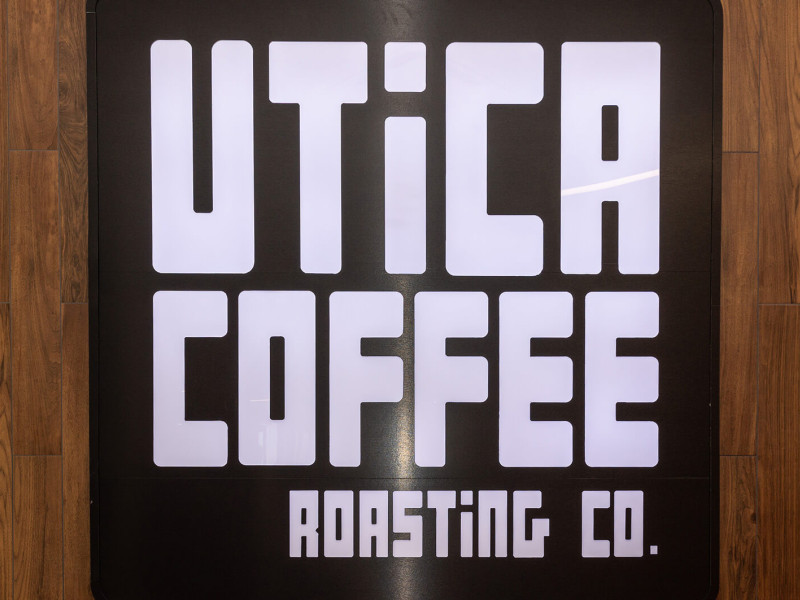 Nexus Center Utica Coffee Sign