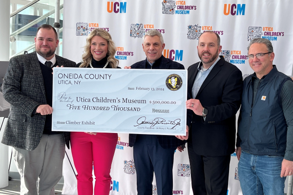 Oneida County Commits $500,000 to Fund Exhibit at Utica Children’s Museum Photo