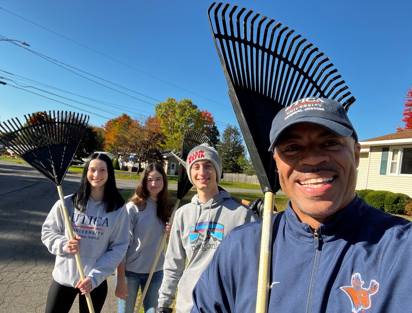 Another Successful Fall Clean-up Brings Together Oneida County Youth & Seniors Photo